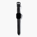 Çift Katlı Deri Apple Watch Kayışı - Asfalt el yapımı hakiki deri - DeryCraft