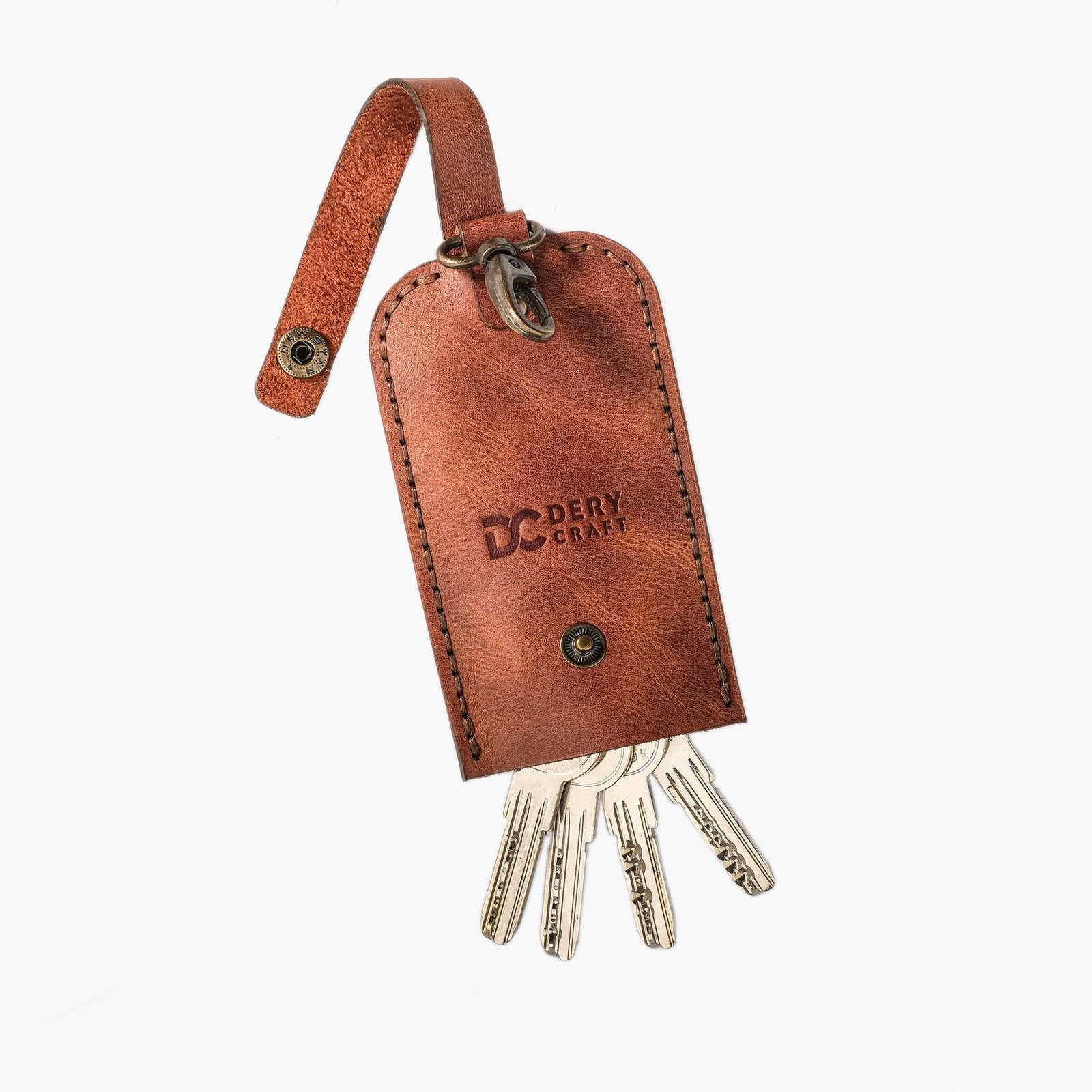 Deri Anahtar Kesesi Midi