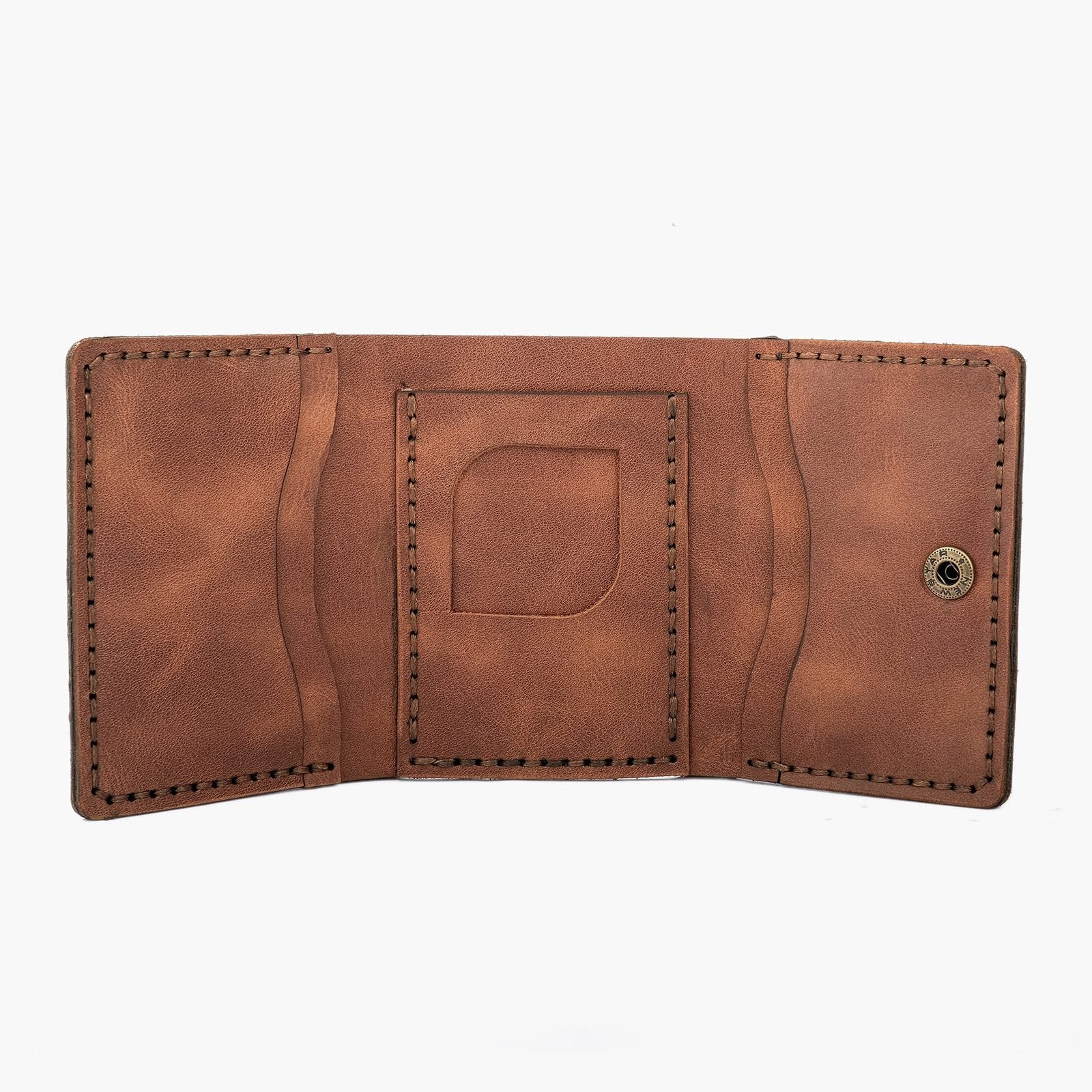 Katlanır Deri Cüzdan