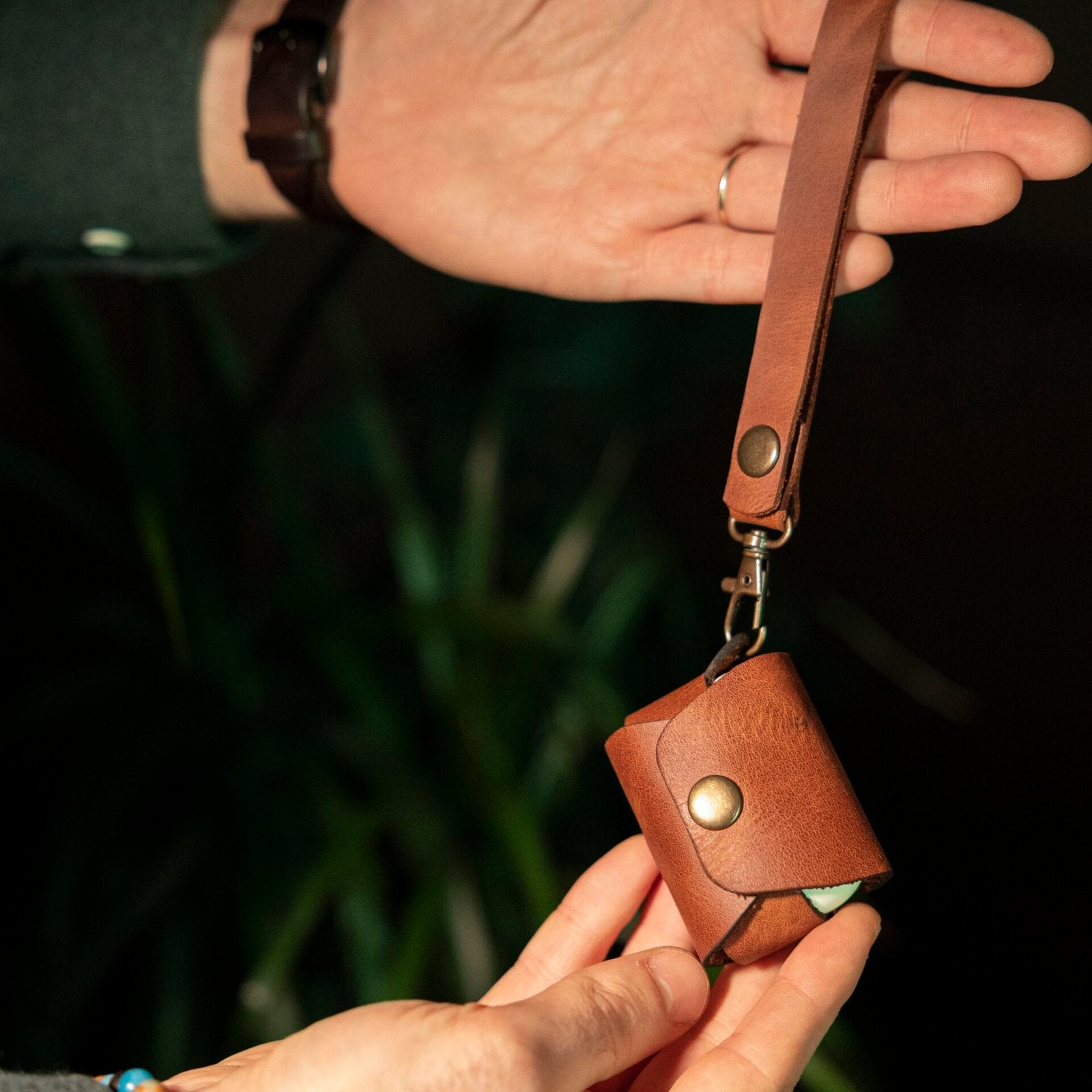 Deri Airpods Kılıfı