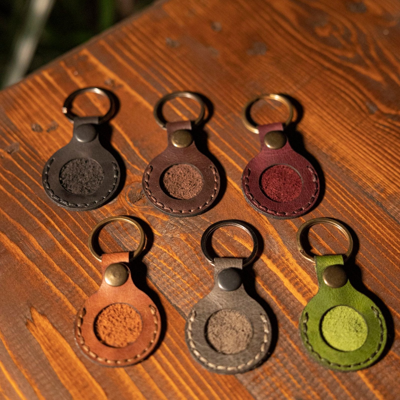 Deri Airtag Kılıfı