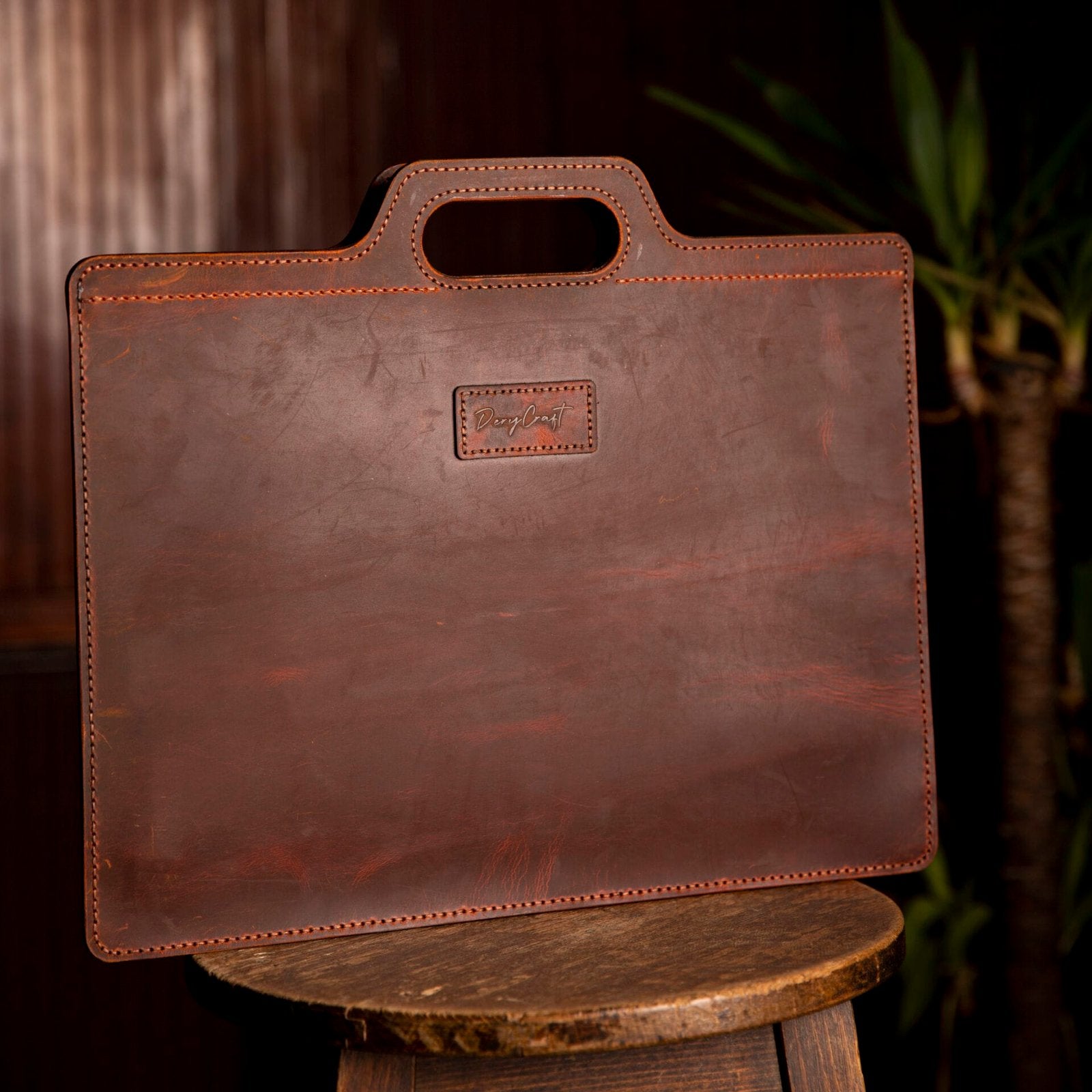 Deri Evrak Çantası (Slim)