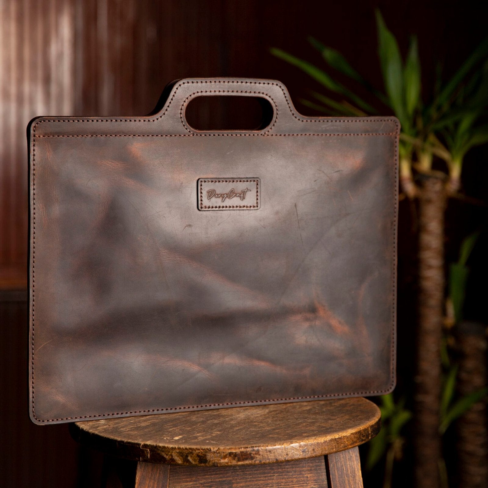 Deri Evrak Çantası (Slim)