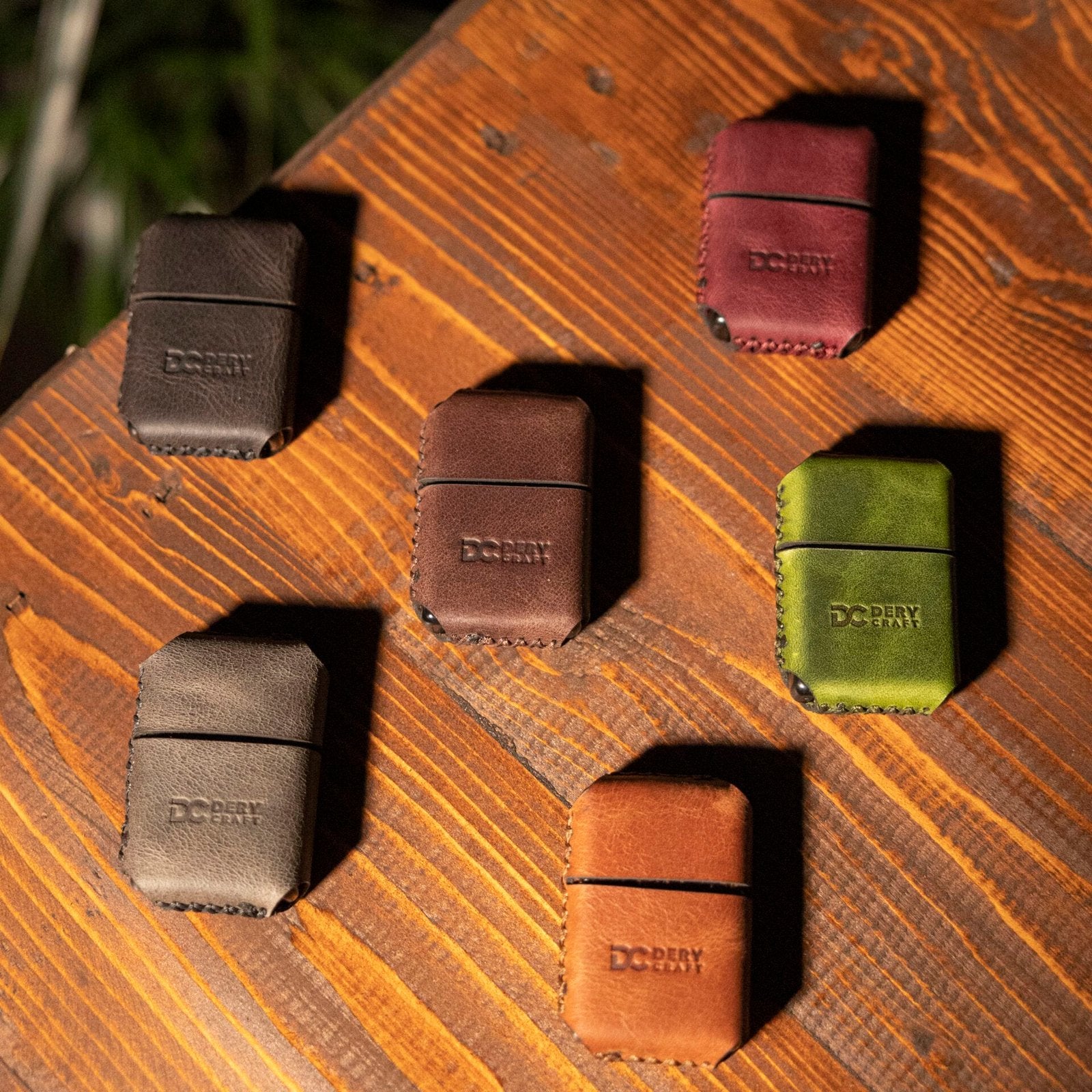 Deri Kılıflı Çakmak (Armor) Tam Kapalı