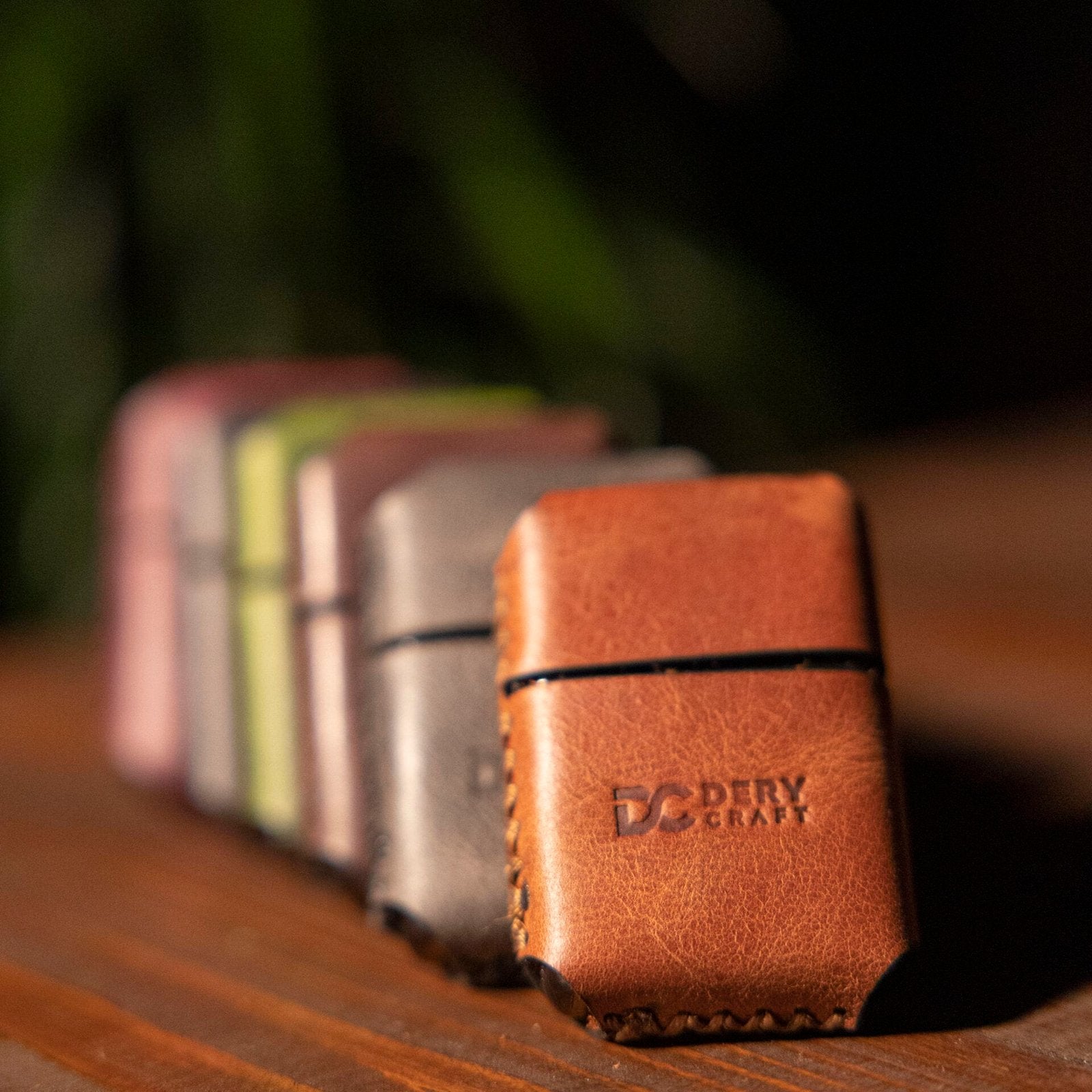 Deri Kılıflı Çakmak (Armor) Tam Kapalı