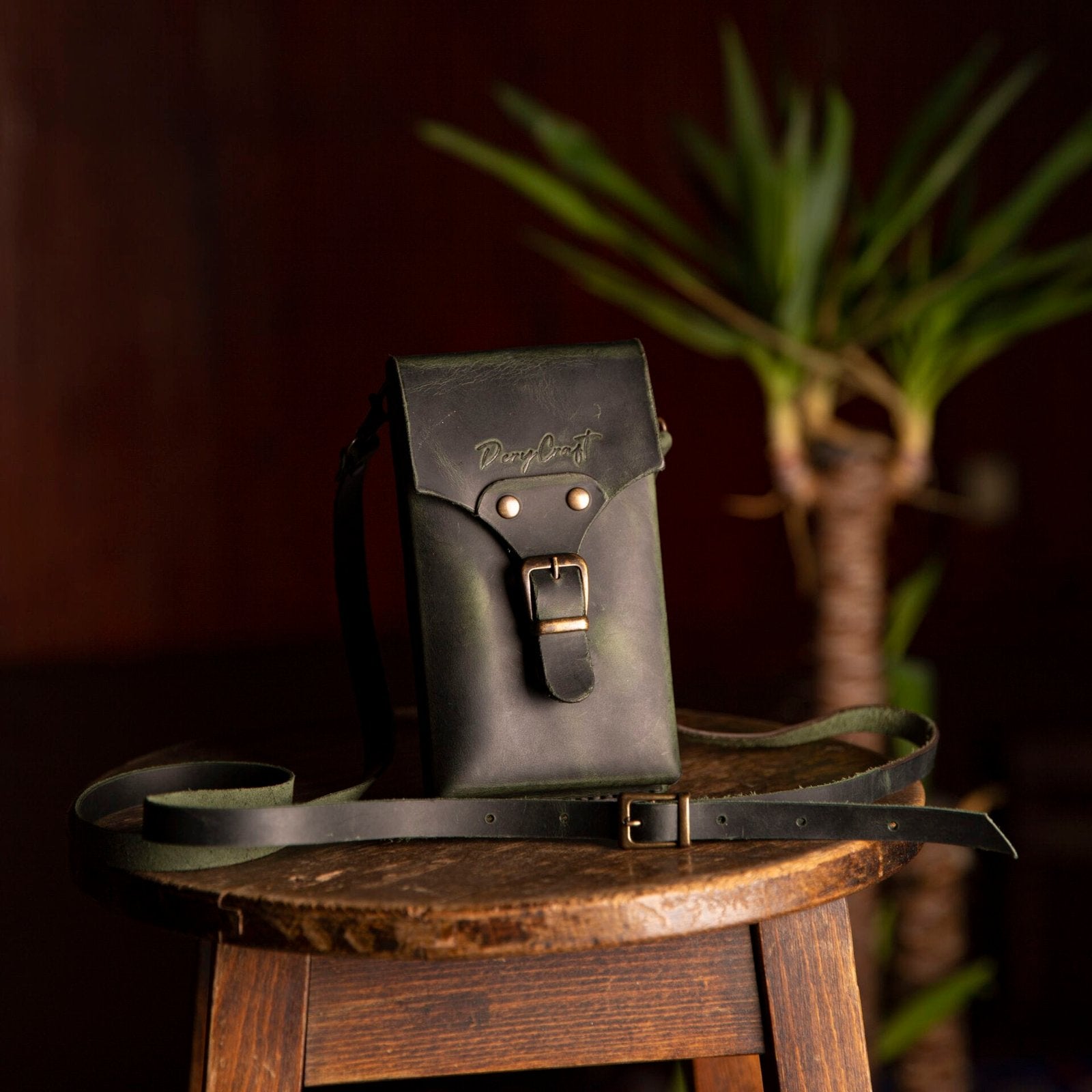 Deri Telefon Çantası (Skye)