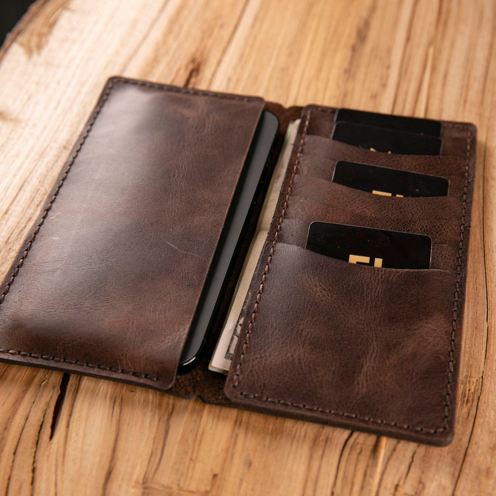 Deri Telefon Cüzdanı (Zen)