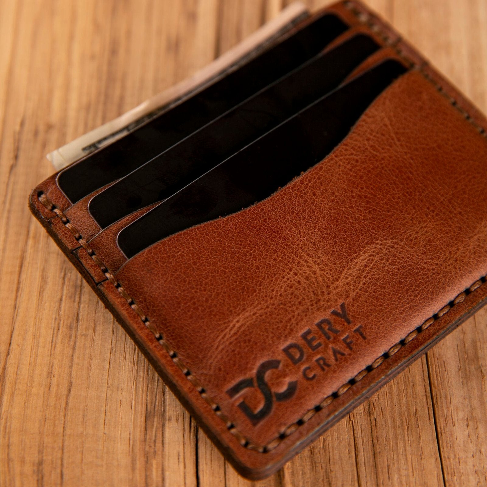 Minimalist Deri Kartlık (Chronos)