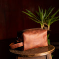 TABA Dopp Kit Deri El Çantası (Vega) el yapımı hakiki deri - DeryCraft